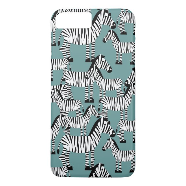 Zebra Pattern Case-Mate iPhone Case (Back)