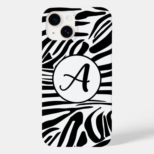 Zebra Pattern Case-Mate iPhone Case (Back)