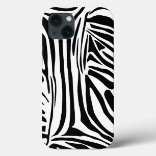 Zebra pattern iPhone 13 case