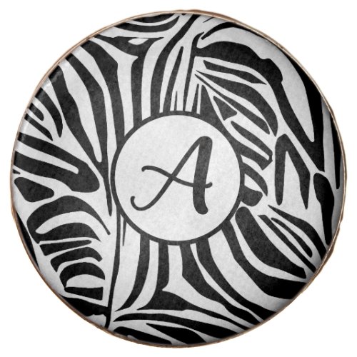 Zebra Pattern Chocolate Covered Oreo