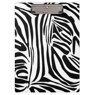 Zebra pattern clipboard