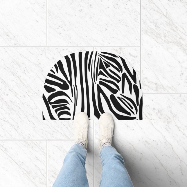 Zebra pattern doormat (Indoor)