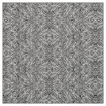 Zebra pattern fabric