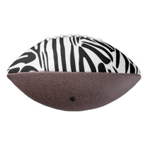 Zebra pattern football