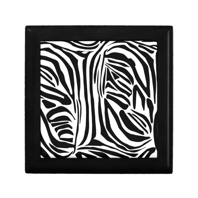 Zebra pattern gift box (Front)