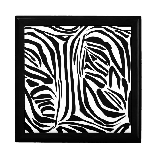 Zebra pattern gift box (Front)