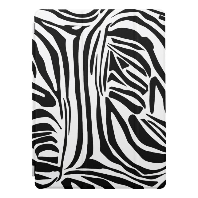 Zebra pattern iPad pro cover (Front)