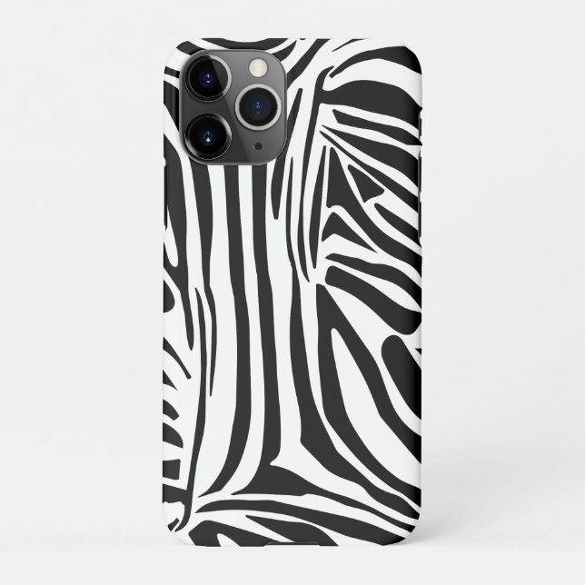 Zebra pattern iPhone case (Back)