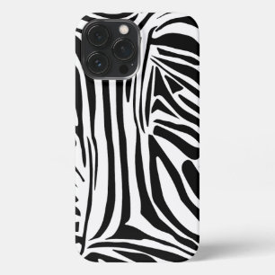 Zebra pattern iPhone 13 pro max case