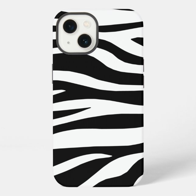 Zebra pattern iphone case (Back)