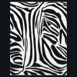 Zebra pattern letterhead<br><div class="desc">https://www.zazzle.com/zebra_pattern_discount_card-256129043816457074</div>