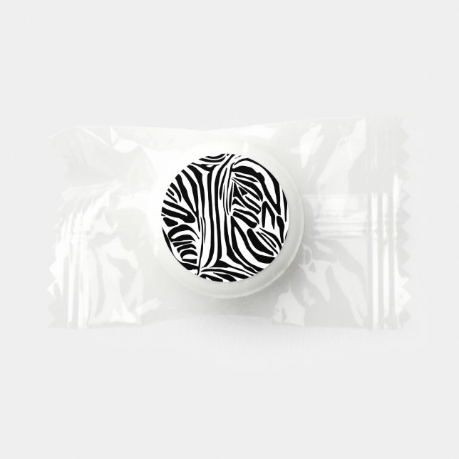 Zebra pattern life saver® mints (Front)