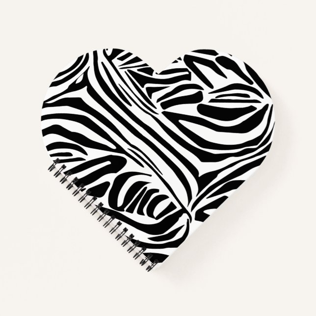 Zebra pattern notebook (Front)