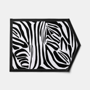 Zebra pattern pennant