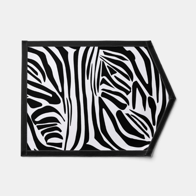 Zebra pattern pennant (Front)