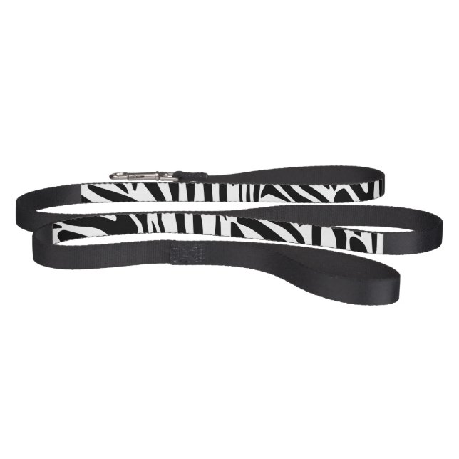 Zebra pattern pet leash (Full)