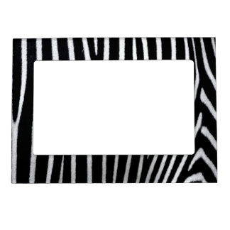 Zebra pattern picture frame