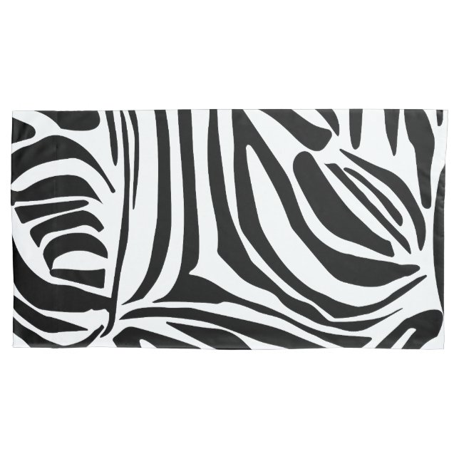 Zebra pattern pillow case (Front)