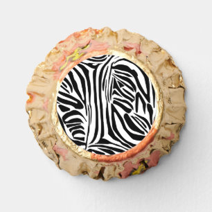 Zebra pattern reese's peanut butter cups