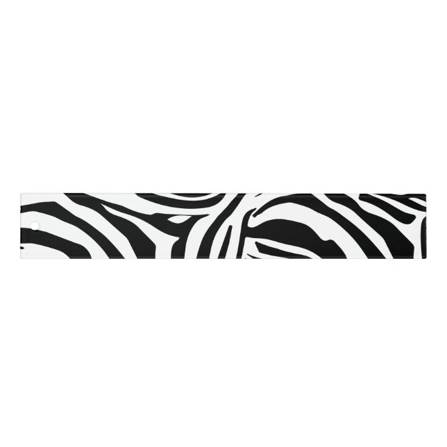 Zebra pattern ruler (Front)