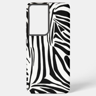Zebra pattern samsung galaxy s21 ultra case