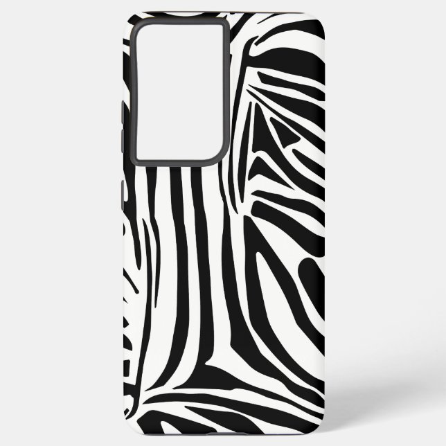Zebra pattern samsung galaxy case (Back)