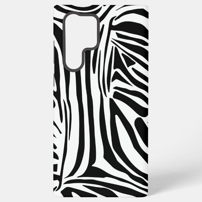 Zebra pattern samsung galaxy case (Back)