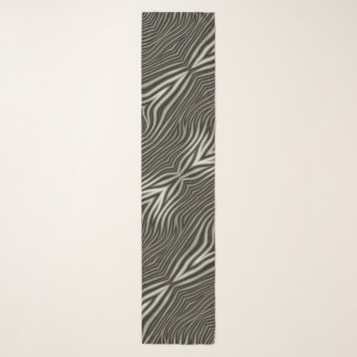Zebra Pattern Scarf