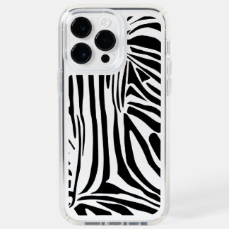 Zebra pattern speck iPhone 14 pro max case