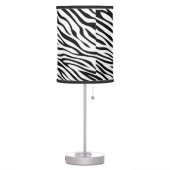 Zebra Pattern Table Lamp (Left)
