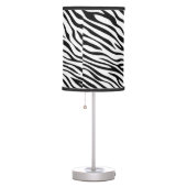 Zebra Pattern Table Lamp (Right)