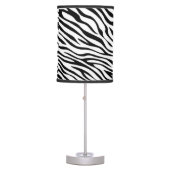 Zebra Pattern Table Lamp (Front)