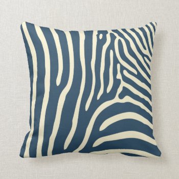 Zebra Pattern Throw Pillow by citysidewalk at Zazzle