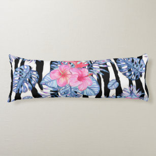 flamingo body pillow