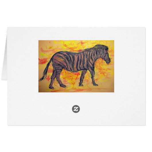 Zebra Peace (Back Horizontal)