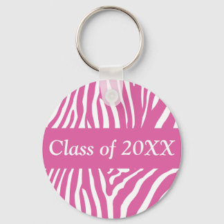 Zebra Personalized Class Of Keychain