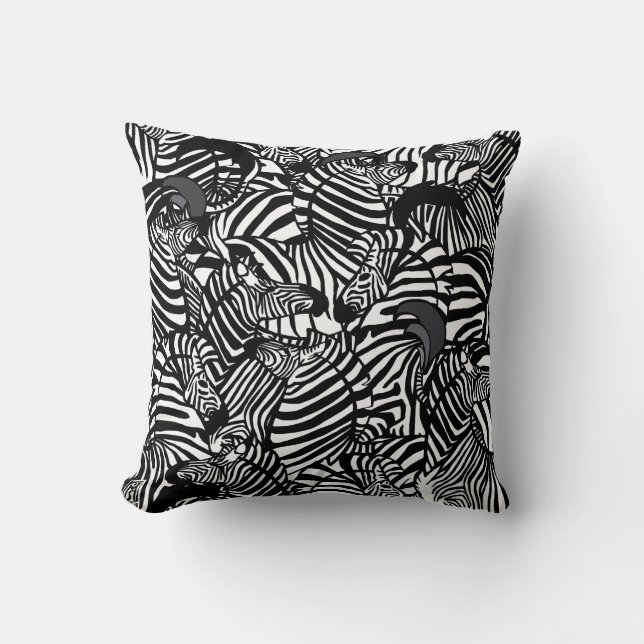 Zebra Pillow 2 (Front)