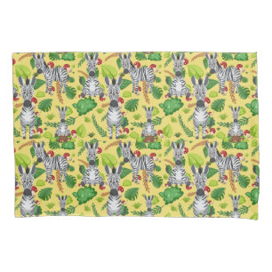 Zebra pillow case