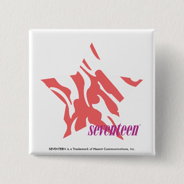 Zebra Pink 3 Button (Front)