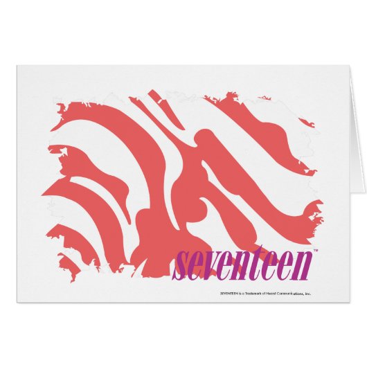 Zebra Pink 4 Cards (Front Horizontal)