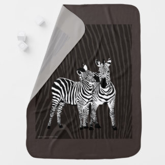 Zebra Play Baby Blanket