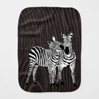 Zebra Play Baby Burp Cloth