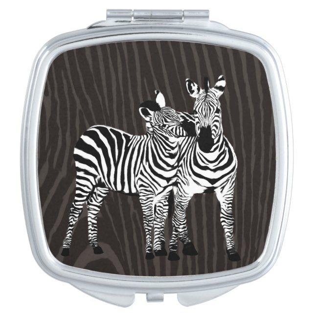 Zebra Play Compact Mirror (Front)
