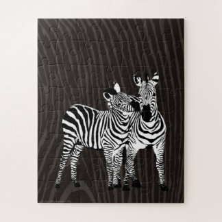 Zebra Play Jigsaw Puzzle
