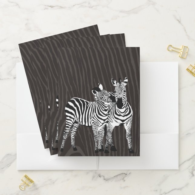 Zebra Play Pocket Folder (In Situ)