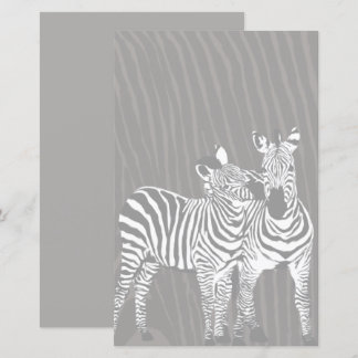 Zebra Play Stationary Paper