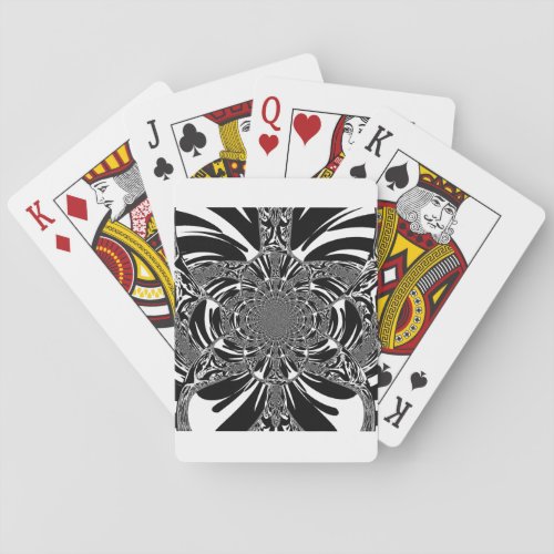 Zebra Playing Cards