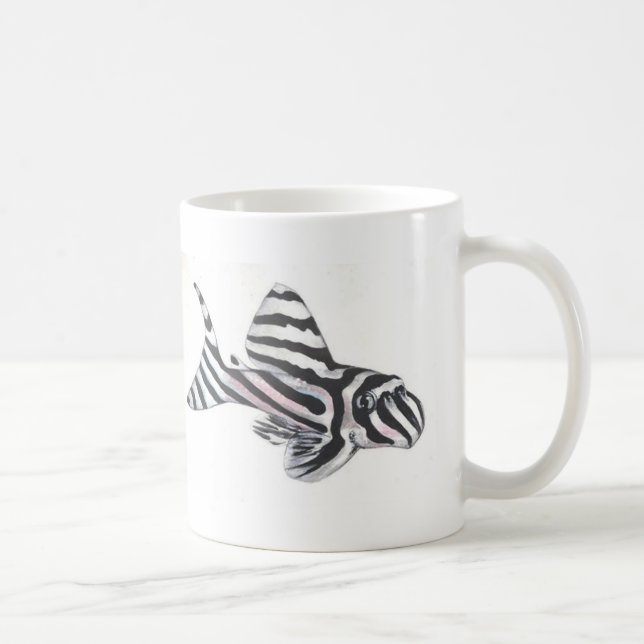 Zebra Pleco L46 Mug double image (Right)