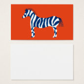 Zebra Pop Art (Front & Back)