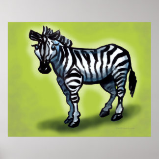 Zebra Poster